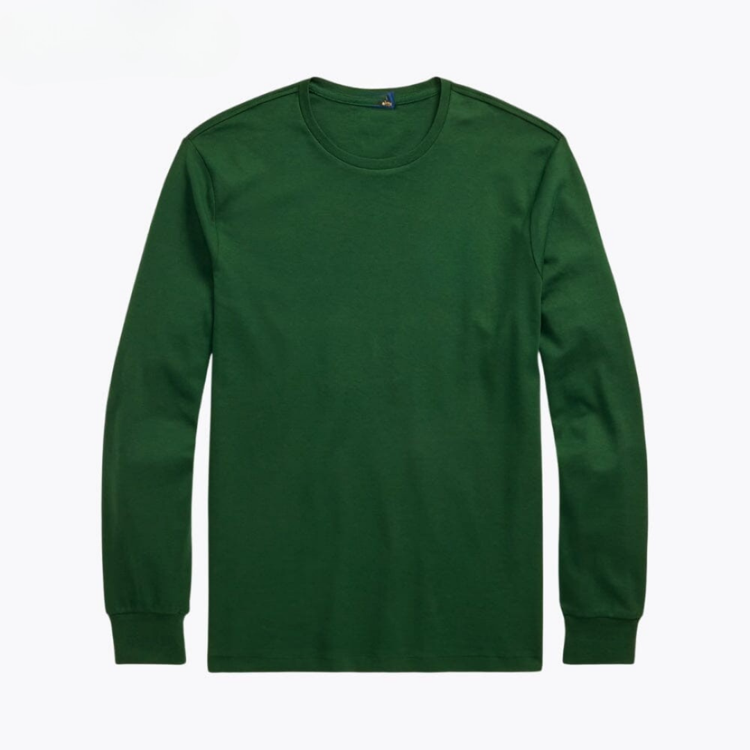 Classic Fit Soft Cotton Crewneck T-Shirt